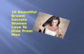 10 Beautiful Breast Secrets Women Love To Hide From Men | GetUpWise