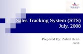 Sales tracking system (sts)
