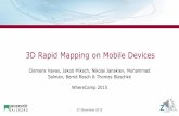 Wherecamp Navigation Conference 2015 - 3D Rapid mapping on mobile devices