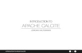 Introduction to Apache Calcite