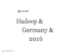 Uwe Seiler, Data Architect and Trainer at codecentric AG - "Hadoop & Germany & 2016"