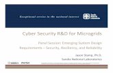 3.3_Cyber Security R&D for Microgrids_Stamp_EPRI/SNL Microgrid