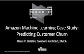 Amazon Machine Learning Case Study: Predicting Customer Churn