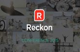 Reckon Conference 2015 - Keynote address: The Reckon Journey