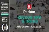 Reckon Conf2015 (NZ) Reckon Accounts Desktop tips and tricks