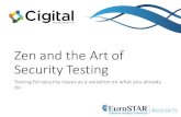 Zen and the art of Security Testing