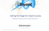 AWS re:Invent 2016: Setting the Stage for Instant Success: Getting the Most Out of Your AWS Deployment (ENT305)