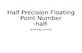 Cvim half precision floating point
