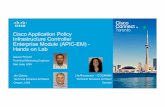 Cisco Application Policy Infrastructure Controller Enterprise Module (APIC-EM)  - Hands-on Lab