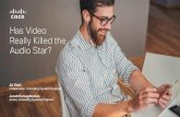 Has video really killed the audio star?