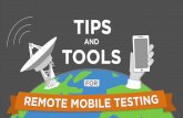 Tips and Tools for Testing Mobile Interactions Remotely (and On a Budget!)