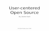 User-centered open source