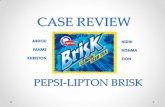 Pepsi Lipton Brisk - Harvard Business Review Case