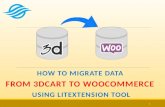 How to migrate 3dCart to Woocommerce by LitExtension migration tool