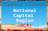 National Capital Region (NCR) - Metro Manila Philippines