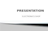 Electronics Shop Tools Presentation
