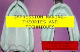 impression making-theories and techniques in complete denture