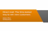 [WMD2016] Asend Direct >> Adelyn Zhou"Direct Mail 2.0 – Get ahead of the next big growth channel"