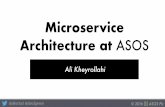 Microservice architecture at ASOS - CloudBrew/AZUG.be