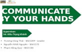 Communicate by your hands