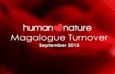 September 2015 Magalogue Turnover