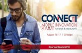 Connect Mobile Innovation Summit: Going Beyond the Phone