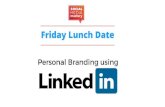 Your personal brand on linkedin