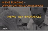 Msme funding – Opportunities & Challenges part 4