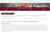 D&L Half Marathon Run & Walk - A Great Trail Half Marathon This Fall