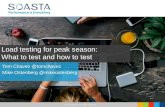 Webinar: Load Testing for Your Peak Season