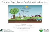 On-Farm Greenhouse Gas Mitigation Practices