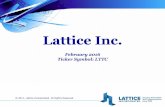 Lattice Inc. (LTTC)
