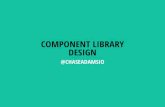 React Component Library Design @WalmartLabs