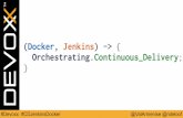 ( jenkins, docker ) -> { Continuous Delivery }