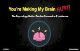 Michael Aagaard - You’re Making My Brain Hurt! The Psychology Behind Terrible Conversion Experiences
