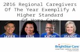 2016 Regional Caregivers of the Year Exemplify A Higher Standard of Home Care