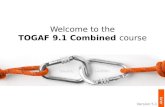 TOGAF - a teaser for our traning course