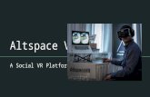 Altspace VR