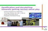 Gamification and storytelling: Intranets getting serious about play