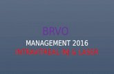 BRVO MANAGEMENT 2016