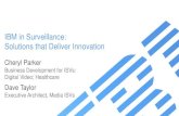 IBM in Surveillance: Solutions that Deliver Innovation