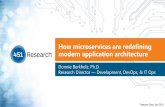 How microservices are redefining modern application architecture