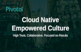 Cloud Native Empowered Culture