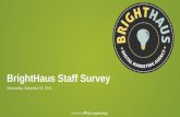 BrightHaus Staff Survey 2015