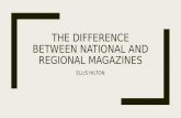 The Difference Between National and Regional Magazines