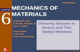 6 shearing stresses- Mechanics of Materials - 4th - Beer