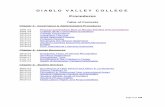 Diablo Valley College Procedures Manual