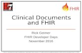 Clinical documents-and-fhir
