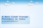 6 best cloud storage providers in india