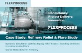 Case Study: Refinery Relief and Flare Study